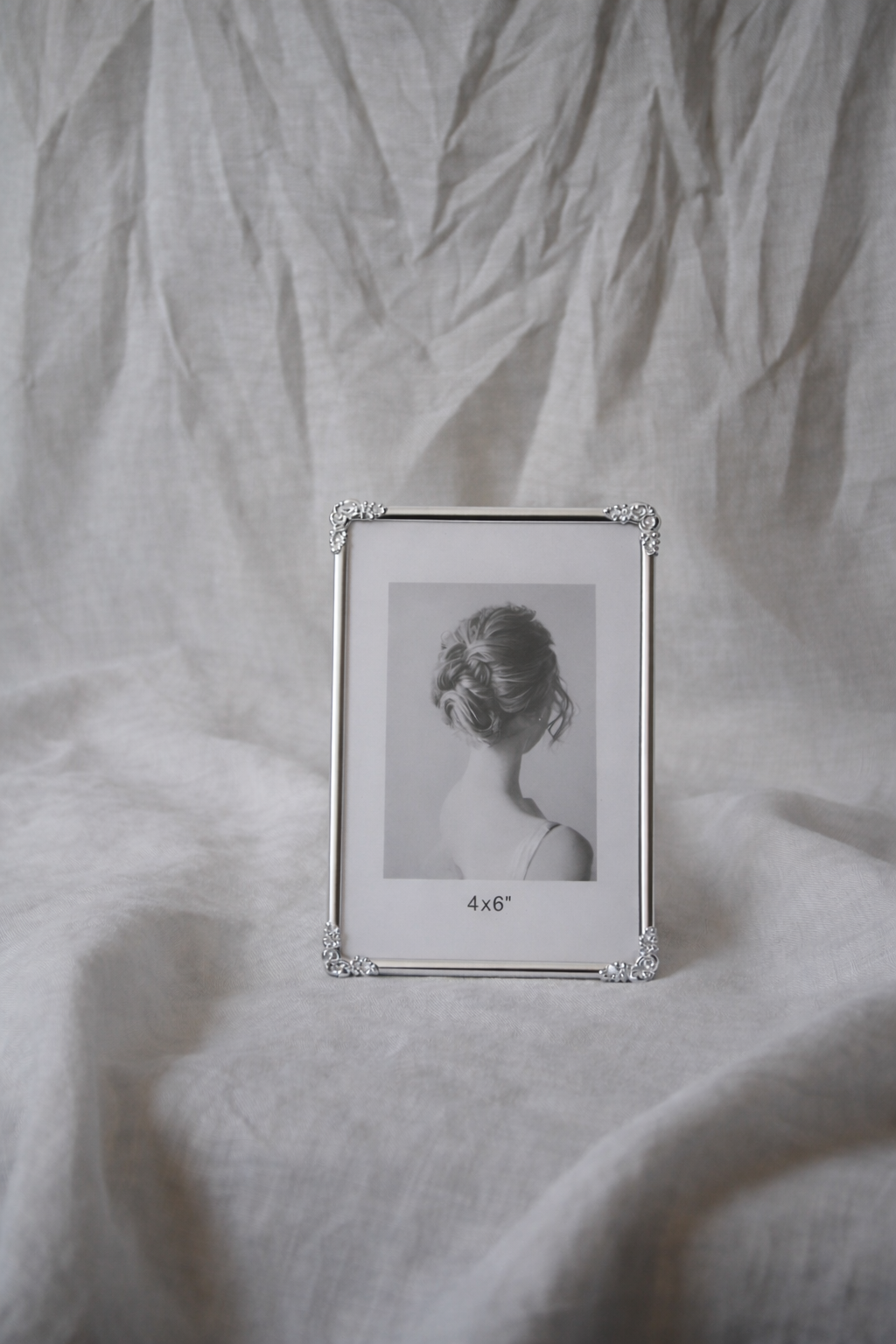 Silver Bloom Picture Frame (4x6)